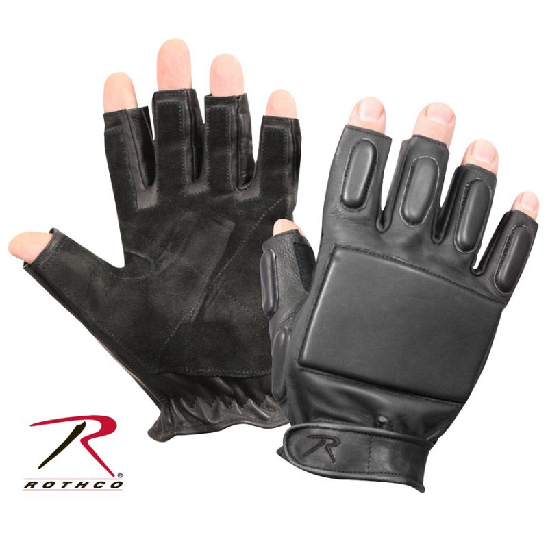 ROTHCO TACTICAL FINGERLESS RAPPELLING GLOVES - Hock Gift Shop | Army Online Store in Singapore