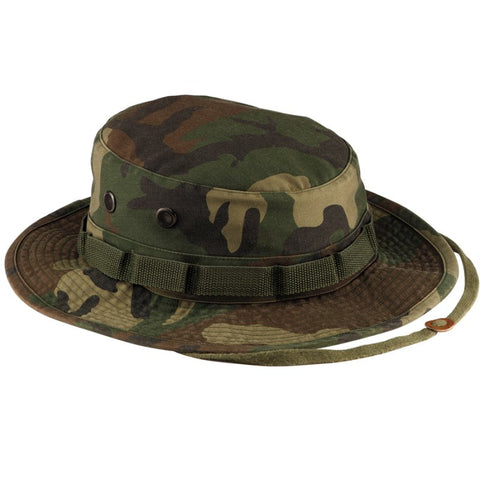 ROTHCO VINTAGE BOONIE HAT - WOODLAND CAMO - Hock Gift Shop | Army Online Store in Singapore