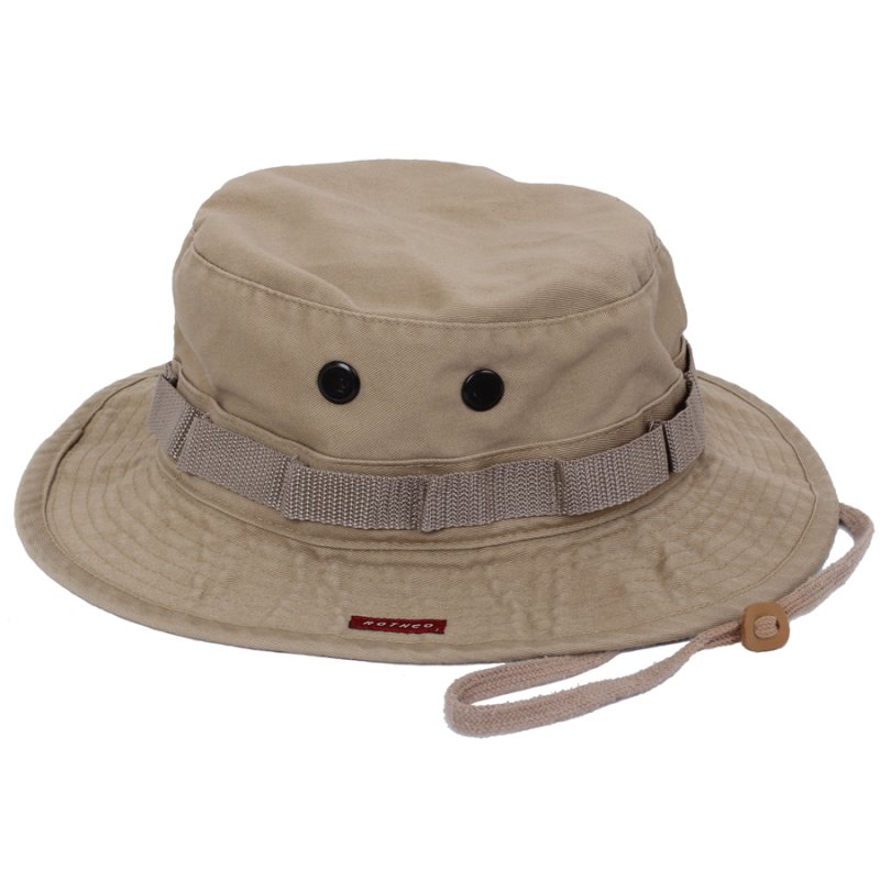 ROTHCO VINTAGE BOONIE HAT - KHAKI - Hock Gift Shop | Army Online Store in Singapore