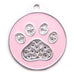 ROUND GLITTER PAW PRINT - Hock Gift Shop | Army Online Store in Singapore