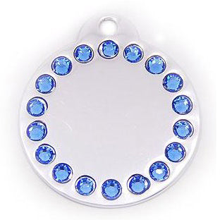 ROUND TAG WITH CRYSTALS - Hock Gift Shop | Army Online Store in Singapore