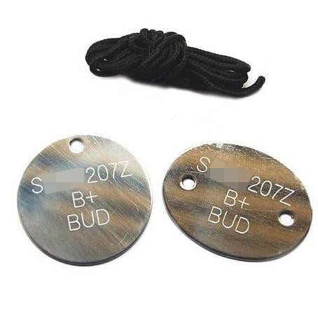 SAF ID ARMY DOG TAG ENGRAVING