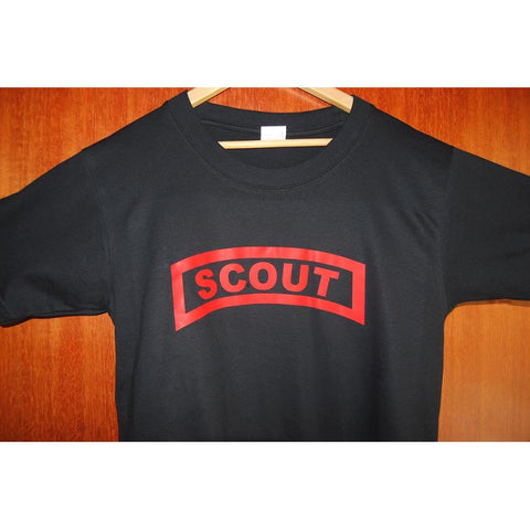 HGS T-SHIRT - SCOUT TAB (RED PRINT) - Hock Gift Shop | Army Online Store in Singapore