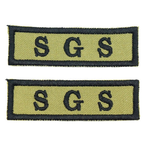 SGS NCC SCHOOL TAG - 1 PAIR - Hock Gift Shop | Army Online Store in Singapore