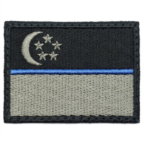 SINGAPORE FLAG - BLUE LINE (MEDIUM) - Hock Gift Shop | Army Online Store in Singapore