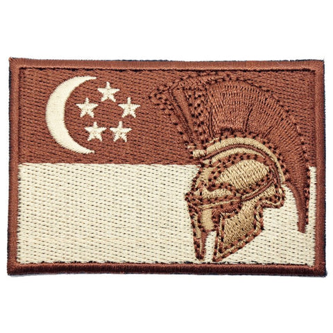 SINGAPORE SPARTAN FLAG - DESERT - Hock Gift Shop | Army Online Store in Singapore