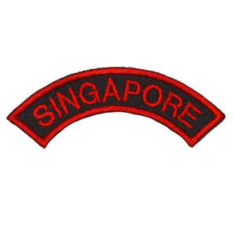 SINGAPORE TAB - BLACK WITH RED - Hock Gift Shop | Army Online Store in Singapore
