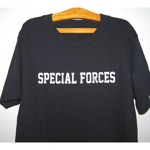 HGS T-SHIRT - SPECIAL FORCES (SILVER PRINT) - Hock Gift Shop | Army Online Store in Singapore