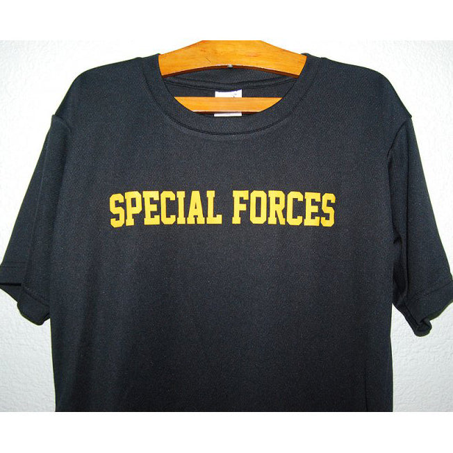 HGS T-SHIRT - SPECIAL FORCES (YELLOW PRINT) - Hock Gift Shop | Army Online Store in Singapore
