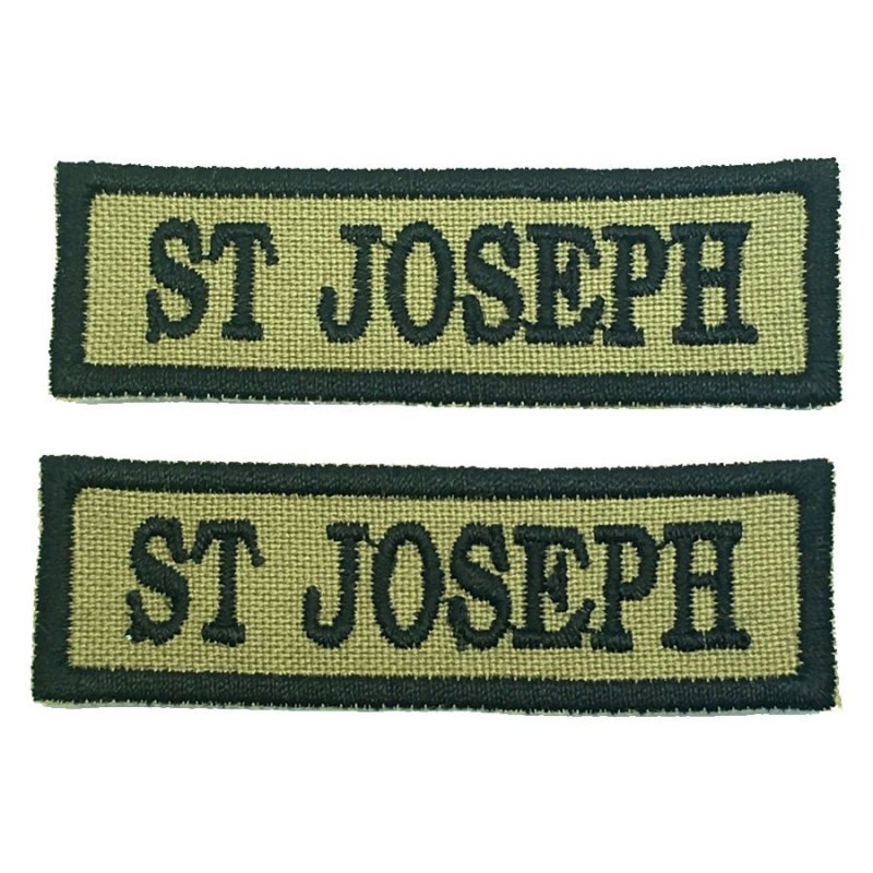 ST JOSEPH NCC SCHOOL TAG - 1 PAIR - Hock Gift Shop | Army Online Store in Singapore