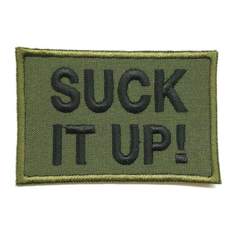 SUCK IT UP PATCH - OD GREEN