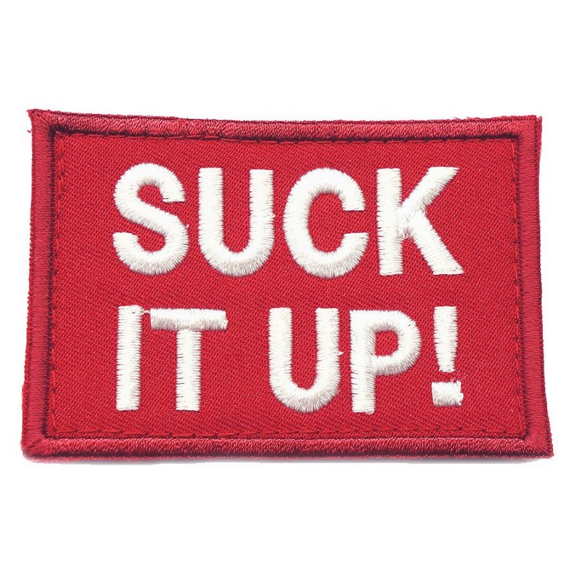 SUCK IT UP PATCH - RED