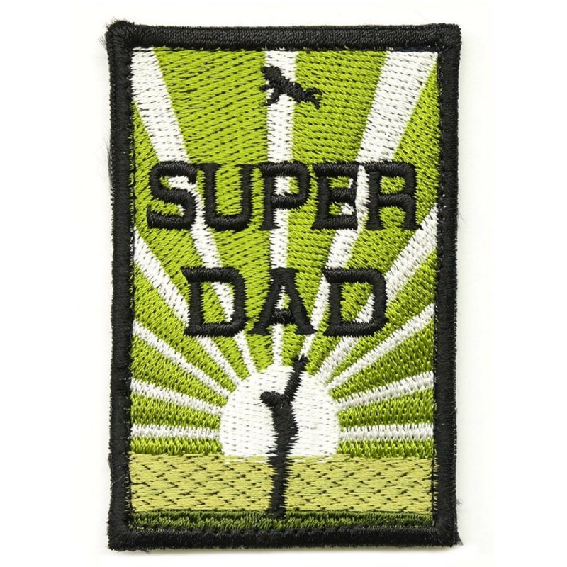 SUPER DAD PATCH - AVOCADO