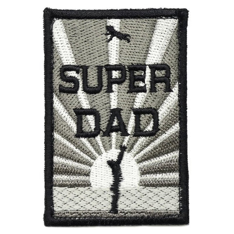 SUPER DAD PATCH - DARK ACU