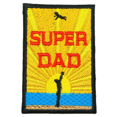 SUPER DAD PATCH - FULL COLOR