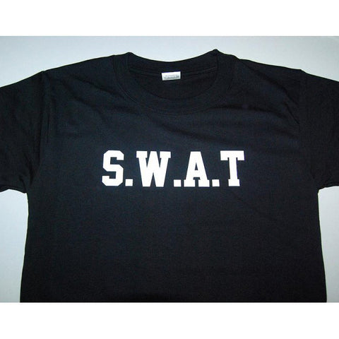 HGS T-SHIRT - S.W.A.T (WHITE PRINT) - Hock Gift Shop | Army Online Store in Singapore