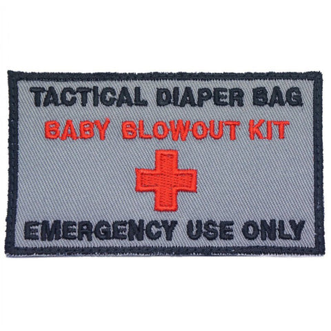 TACTICAL DIAPER BAG PATCH - GREY - Hock Gift Shop | Army Online Store in Singapore