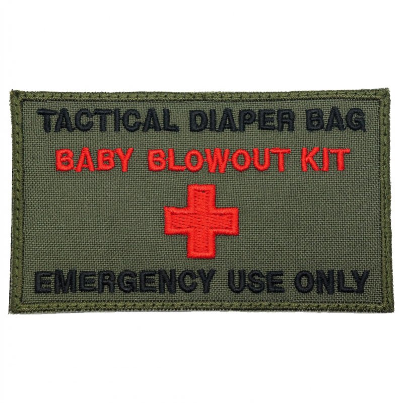 TACTICAL DIAPER BAG PATCH - OD - Hock Gift Shop | Army Online Store in Singapore