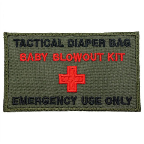 TACTICAL DIAPER BAG PATCH - OD - Hock Gift Shop | Army Online Store in Singapore