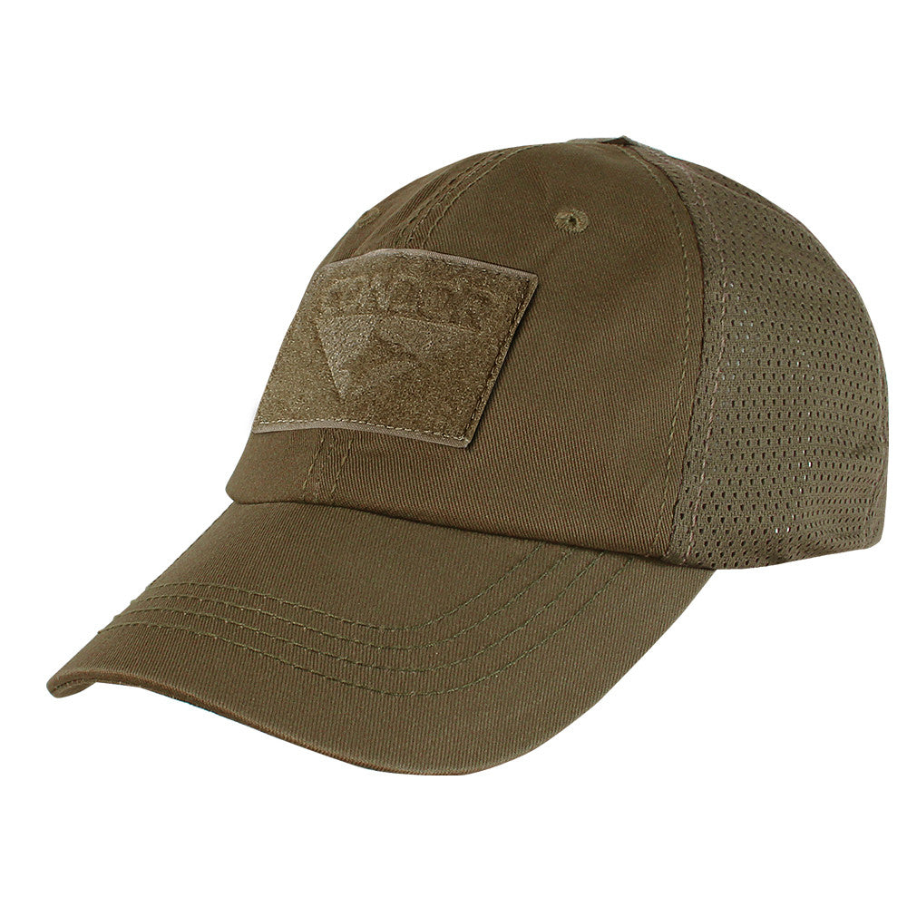 CONDOR MESH TACTICAL CAP - BROWN
