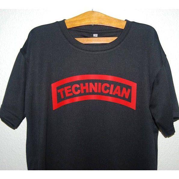 HGS T-SHIRT - TECHNICIAN TAB (RED PRINT) - Hock Gift Shop | Army Online Store in Singapore
