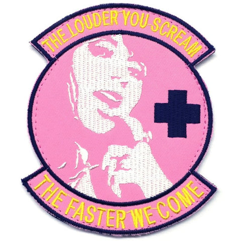 THE LOUDER YOU SCREAM PATCH - PINK - Hock Gift Shop | Army Online Store in Singapore