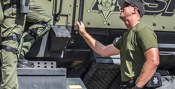 HELIKON-TEX T-SHIRT (SLIM) - SHADOW GREY