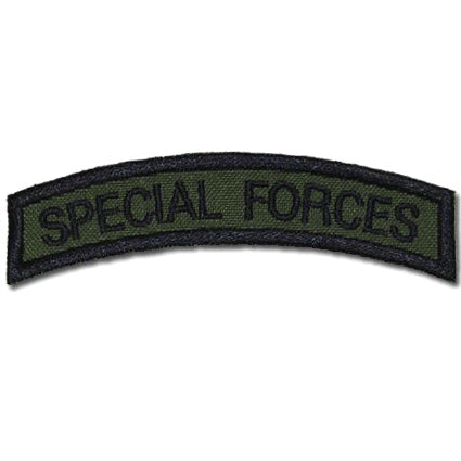 US SPECIAL FORCES TAB - OD GREEN