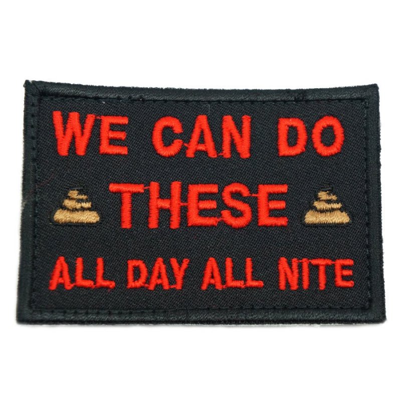 WE CAN DO THESE PATCH - BLACK - Hock Gift Shop | Army Online Store in Singapore