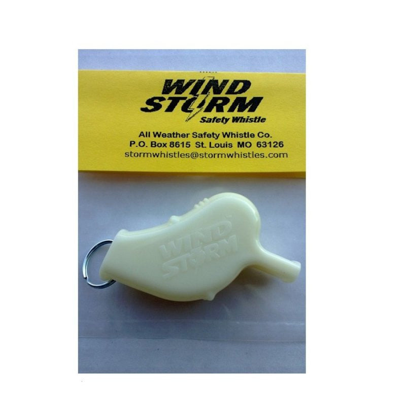 WINDSTORM SAFETY WHISTLE WITH LANYARD - GLOW IN THE DARK - Hock Gift Shop | Army Online Store in Singapore