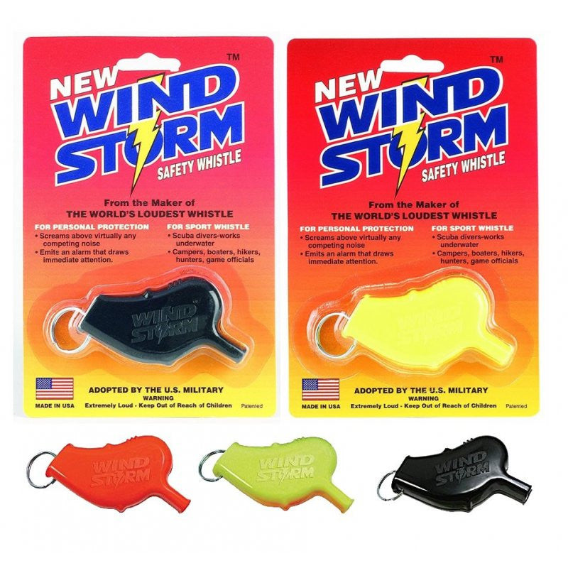 WINDSTORM SAFETY WHISTLE - SMALL - YELLOW - Hock Gift Shop | Army Online Store in Singapore