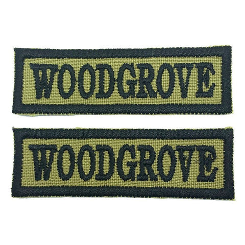 WOODGROVE NCC SCHOOL TAG - 1 PAIR - Hock Gift Shop | Army Online Store in Singapore