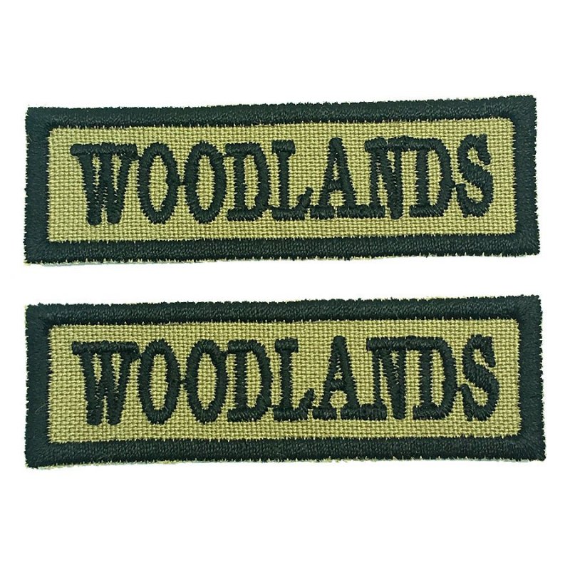 WOODLANDS NCC SCHOOL TAG - 1 PAIR - Hock Gift Shop | Army Online Store in Singapore