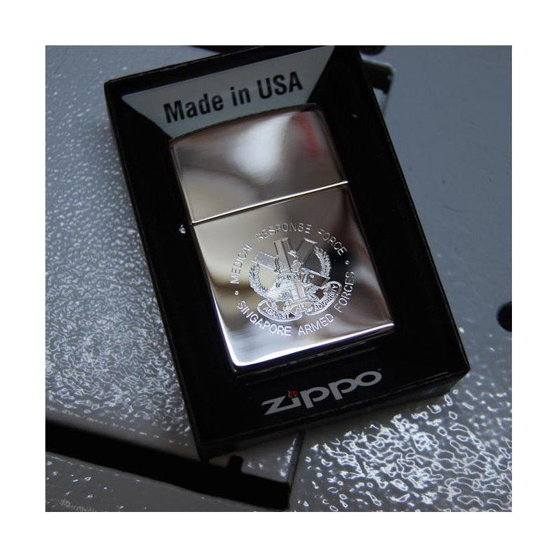ZIPPO 250 ENGRAVED WITH SAF UNIT LOGO