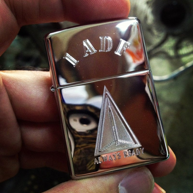 ZIPPO 250 ENGRAVED WITH SAF UNIT LOGO