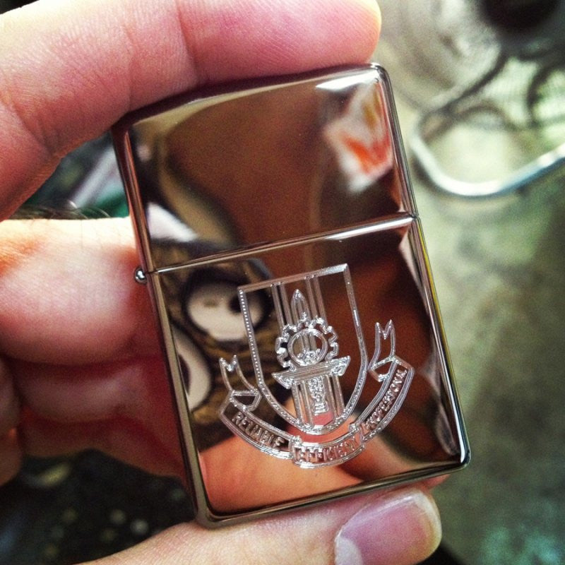 ZIPPO 250 ENGRAVED WITH SAF UNIT LOGO