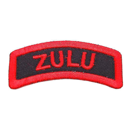 ZULU TAB - BLACK RED